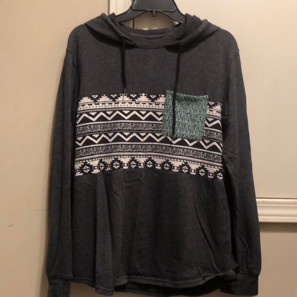 On the byas hoodie